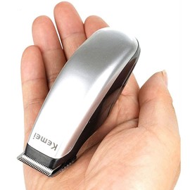 KEMEI KEMEI Mini Clippers Trimmer Groomer Cordless Self-Haircut Kit Styling Shears with Stainless Steel