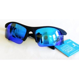 Foster Grant Mens Mirror Sunglasses (77) 100% UVA & UVB Shatter Resistant + Free Bonus Microsuede Cleaning Cloth