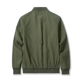 URBANFIND Men's Bomber Jackets Casual Lightweight Windbreaker Fashion Spring Fall Coats US XL Avocado Green