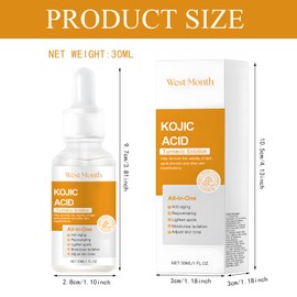Kojic Acid Face Serum, Dark Spots Correcting Glow Serum, Turmeric Face Oil, Aging Super Serum