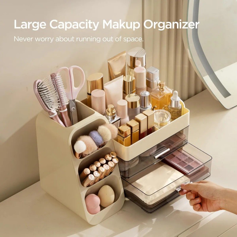 Generic Organizador Con Portabrochas Para Tocador Y Baño