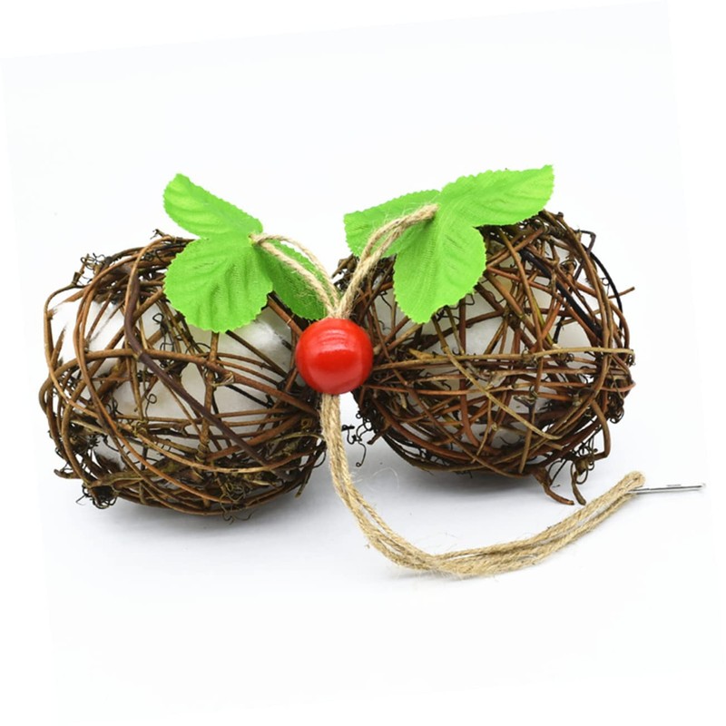 CIYODO Bird Toy Takraw Ball Stylish Nesting Material Attract Hummingbirds
