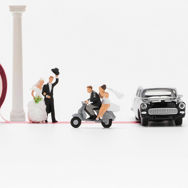 BESPORTBLE Pack of 6 Mini Resin Greek Columns Roman Miniature