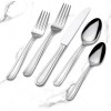 Mikasa Living KELBY 20pc Service for 4 Stainless 18/0 Glossy