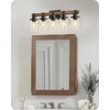 GOEBLESON 5-Light Bathroom Light Fixture, Farmhouse Vanity Lights for Bathroom