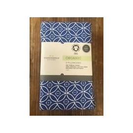 THRESHOLD Organic Geometric Pattern King Pillowcases