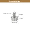 sourcing map M4x8mm Knurled Thumb Screws, 5pcs 304 Stainless Steel