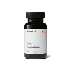 Momentous Zinc Picolinate 15 mg - Immunity & Hormone Support - Bioavailable Zinc Supplement - Promotes Joint Health & Lean Muscle Mass - NSF Certified for Sport - GMO-Free & Gluten-Free - 60 Servings