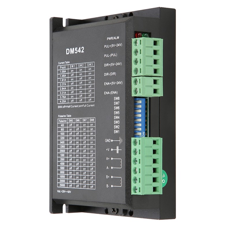 DM542 2-phase Stepper Motor Driver 57/86 Series Stepping Motor Driver