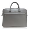 BOSS, Ray Soft Friendly Leather Brief Case, high rise grey,