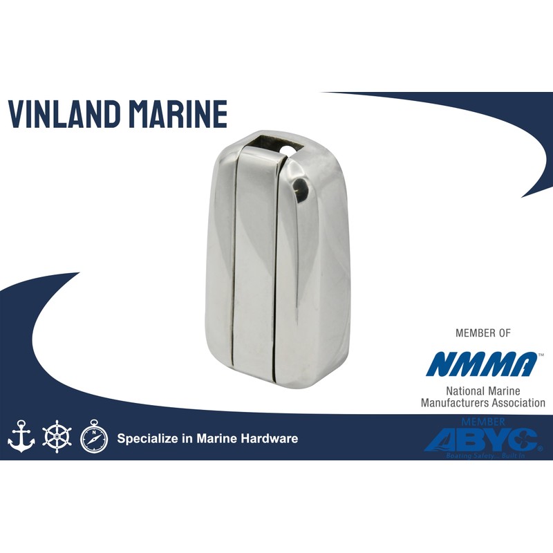 Vinland Marine 304 Stainless Steel Spring Loaded Folding Coat Hook