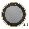 X AUTOHAUX 5" Speaker Grills Cover Mesh Round with Mounting