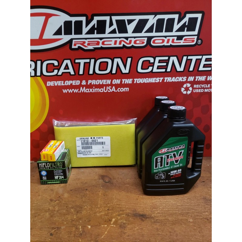 Kawasaki brute force 750 oil change air filter service kit