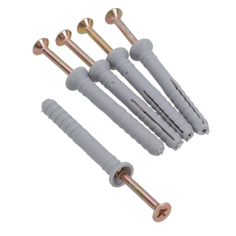 Screw and Anchor Wall Raw Plugs for Brick Concrete Wood