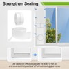 Dry Vent Window Kit for Dryer Vent Hose with 4"