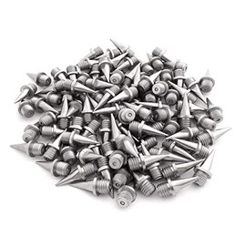 ecoSpikes Stainless Steel Track and Cross Country Spikes (1/2" Silver, 100x)