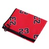 SHABIER Red Big Golf Towel with No.23 Design Golf Microfiber