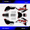 Factory EFX Black & Red Shift Racing Graphics Kit fits