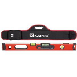 Kapro - 985D Digiman Magnetic Digital Level - 24-Inch - For Leveling and Measuring - Features Plumb Site, Ergonomic Handle, and Carrying Case