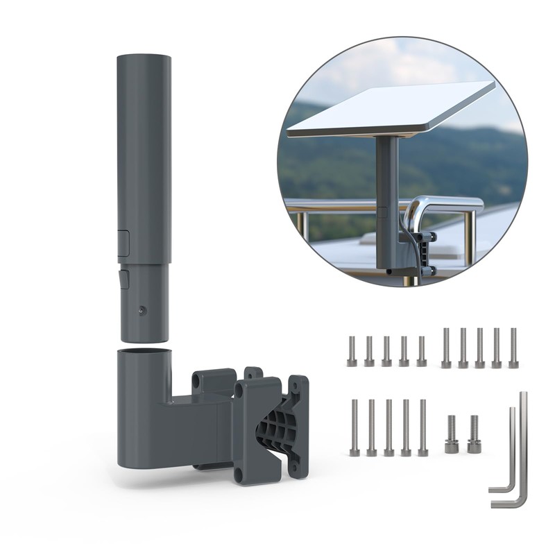 HOLACA Starlink Mini Mount, Starlink Mini RV Ladder Mount, Aluminum