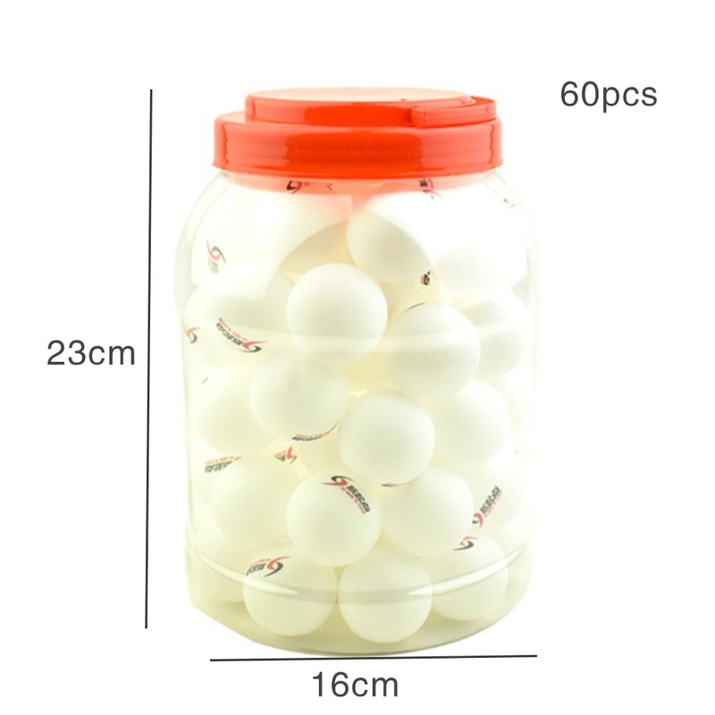 60 Pack Ping Pong Balls Set 3 Star Table Tennis
