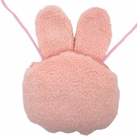 Monchhichi Neck Pouch, Characters, Children's Plush Pouch, Cute, Popular, Girls, Mini Wallet, Coin Purse, Elementary School, Middle School, High School Students, white