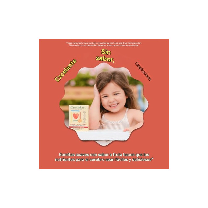 Childlife Essentials | Omega-3 Dha + Choline Softchew Gummies® |