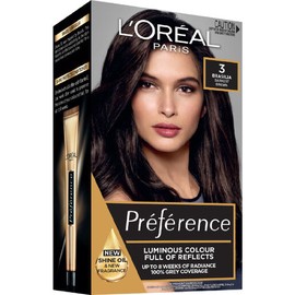 L'Oreal L'Oréal Paris Préférence Permanent Hair Colour - 3 Brasilia (Dark Brown)