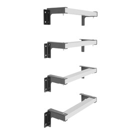 Window Well Egress Ladder, 4-Rung Heavy Duty Carbon Steel Basement Emergency Escape Ladder Wall Mounted - 600Lbs Loading