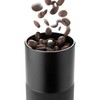 kofies® Handkaffeemühle mit Edelstahlmahlwerk und massivem Holzknauf