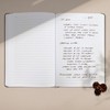 ZICOTO Aesthetic Thick Linen Journal Notebook For Women - Modern