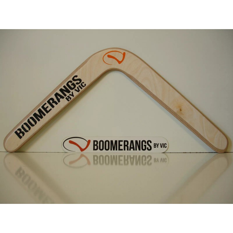 Boomerangs by Vic Traditional decorated boomerang handcrafted Boomerangs By Vic