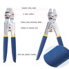 Knpwer 601 Wire Rope Crimping Tool, Wire Crimping Pliers for