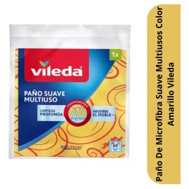 Paño Suave Multiusos Amarillo Vileda 1 Pieza