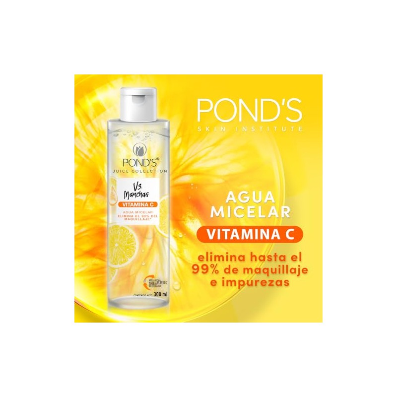 Pond's Agua Micelar Vs Manchas Vitamina C 300ml