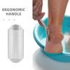 IWOWHERO Ergonomic Handle Foot Scraper Tool Stainless Steel Blades for