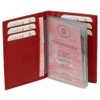 Luxury Leather ID Card Holder Basic Document Folder Ideal for