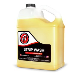 Adam's Polishes Strip Car Wash Soap (Gallon) - Sealant & Car Wax Remover Shampoo Salt Remover, Presoak, & Acidic Wash | Thick Suds For Use In Car Cleaning Kit, Foam Cannon, Foam Gun