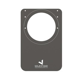 ONED Majextand S MagSafe Smartphone Stand, Lightweight 2.0 oz (56 g), Thickness 0.1 inch (2.5 mm), 360° Rotation, Maximum Height Adjustment, Wide Angle Adjustment (Space Gray)