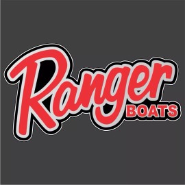 JB Company Red Ranger 8" Decal Sticker for Truck, RV, Boat, and More!