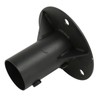 Chain Link Fence Pole Floor Flange, Heavy, Solid Fence Post