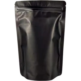 Bolsas Stand Up Pouch Trilaminadas con Cierre Zipper Hermético 250 GR Empaque Grado Alimenticio de Alta Barrera para Café, Té, Semillas y Alimentos 100 Piezas