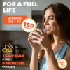 Vitamin D 150 Capsules - Vitamin D3 K2 Capsules –