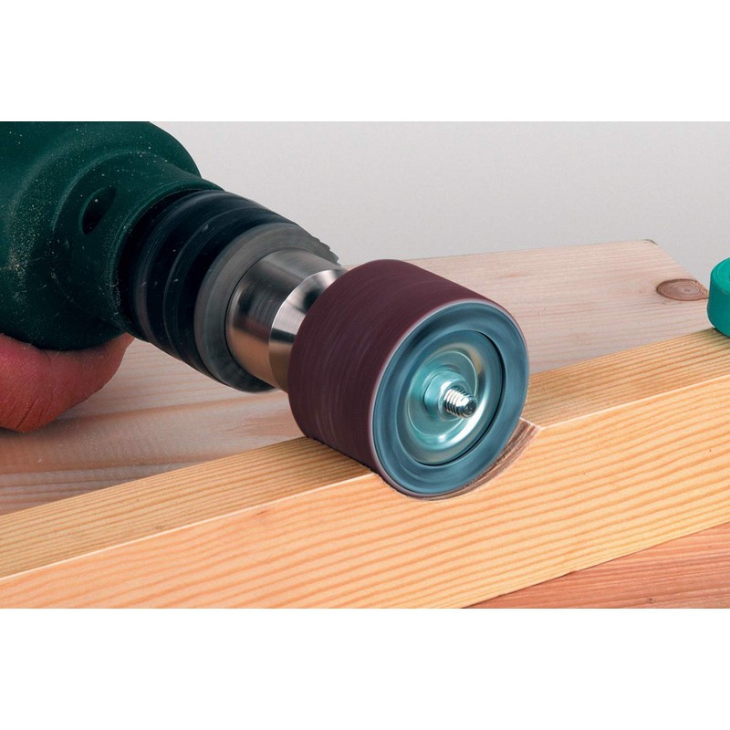 wolfcraft Rotary Drum Sander incl. 2 sanding belts I 2038000