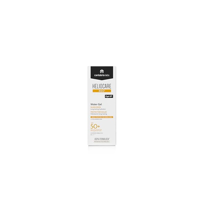 Heliocare 360° Protector Solar, Water Gel SPF 50+ 50 Ml