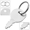 XYQMLY 6 Pack 430 Ignition Key + 2 Key Rings,