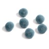 Darice Wool Beads: Teal, 62", 6Piece