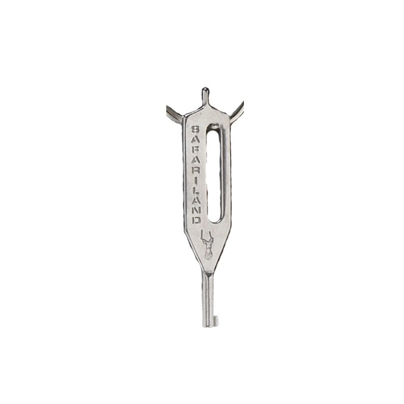 Safariland HK-10 Flat Stainless Steel Handcuff Key