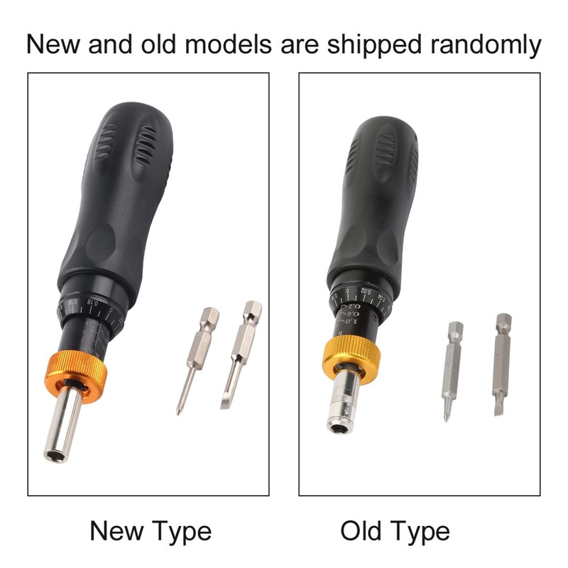 Risegun Torque Screwdriver 0.2-1.2 Nm, Adjustable Torque Screwdriver for Bicycle