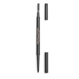 Makeup Revolution, Precise Brow Pencil Two Ended Eyebrow Pencil with Spoolie Brush Fine Tip Brown 9g